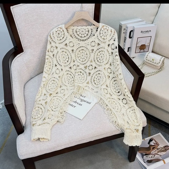 Crosa - Vintage Hollow Knit
Batwing Sweater - Picture 1 of 3